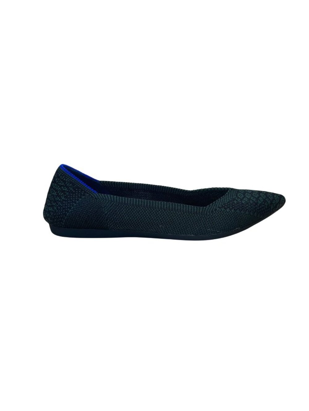 Rothys Women’s Green Blue Knit Pointed Toe Ballet Flats Size 5.5